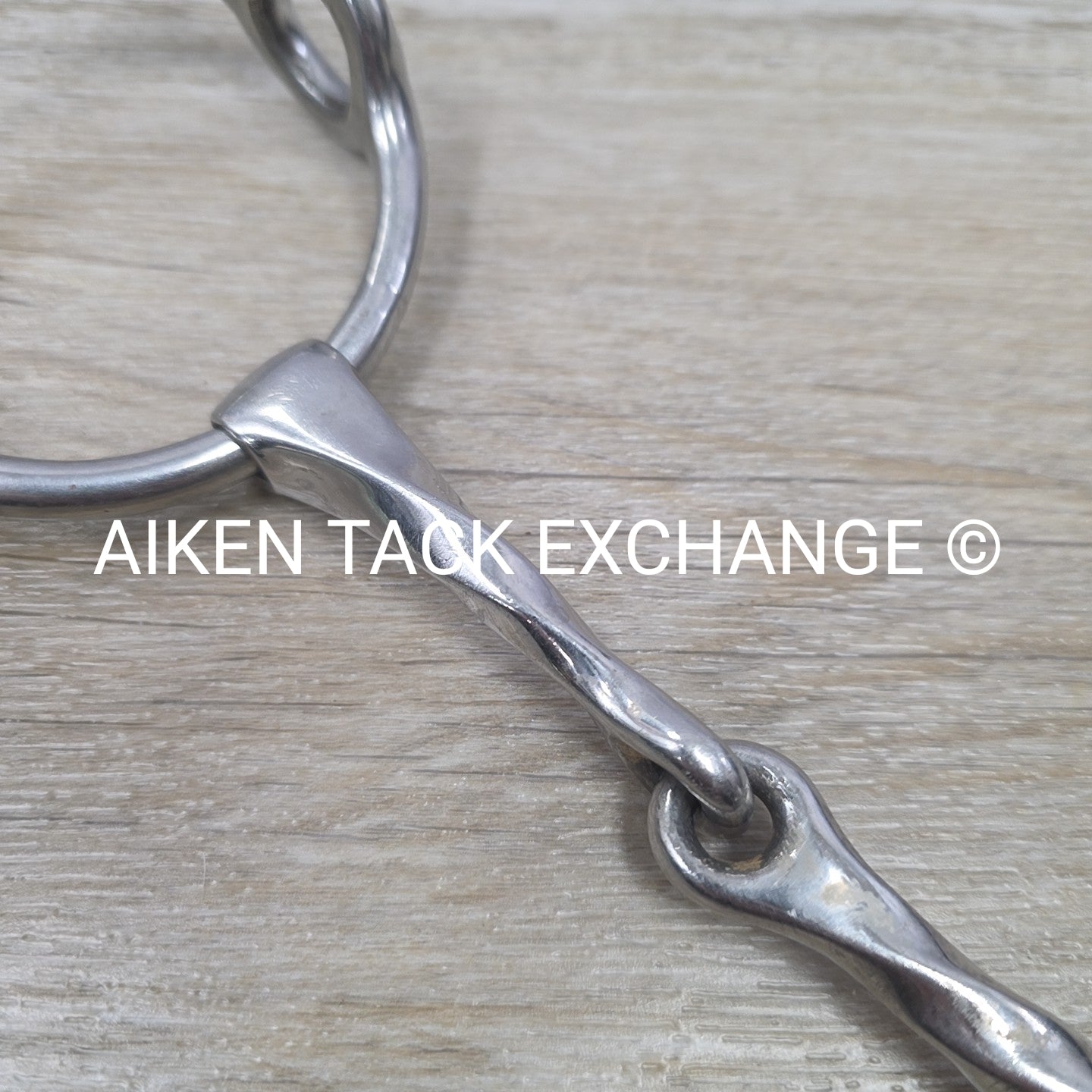 Single Joint Slow Twist Loose Ring Gag Bit 5"