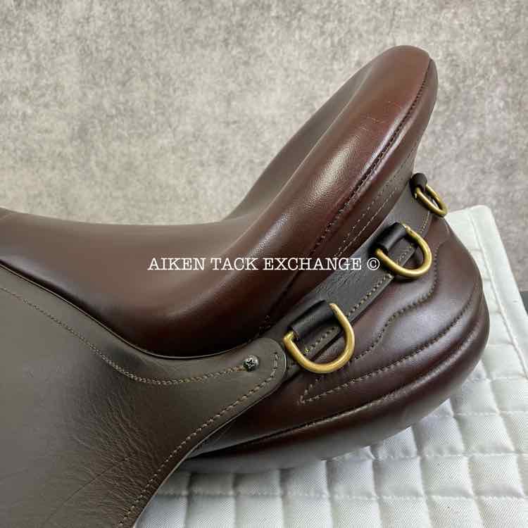2007 Bates Kimberly Australian Stock Saddle, 17" / 17.5" Seat - Large, Adjustable Tree - Changeable Gullet, CAIR Panels
