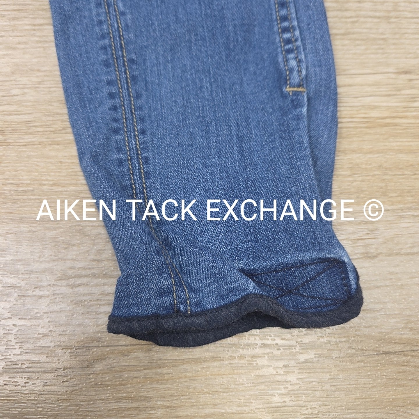 Goode Rider Denim Full Seat Breeches, Size 28