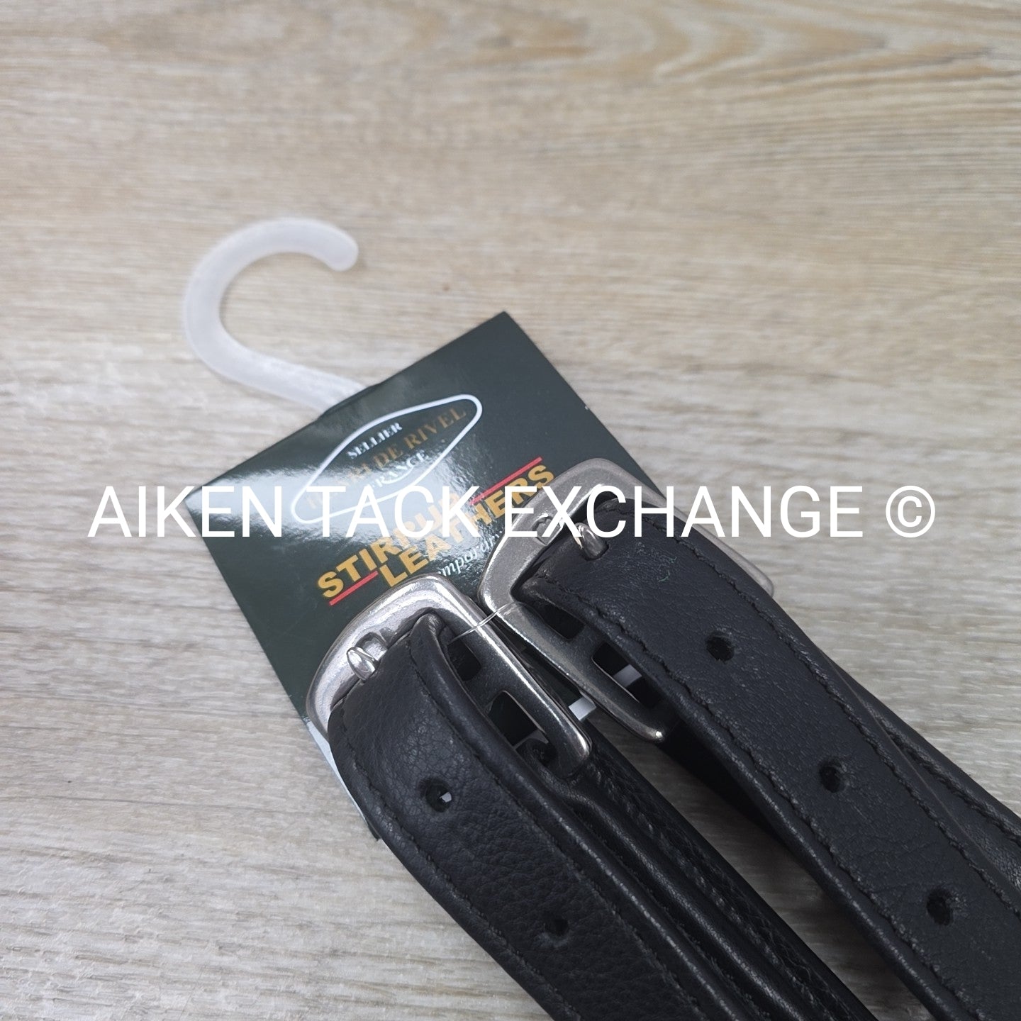 HDR Triple Covered Stirrup Leathers, Black, 60"