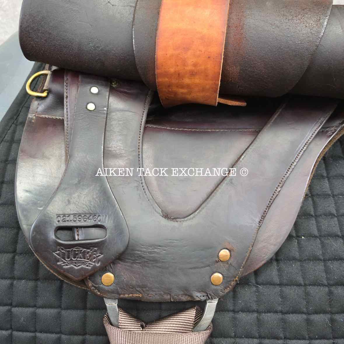 2002 Tucker 159 Endurance Trail Saddle, 16.5" Seat, Medium Tree - Semi QH Bars