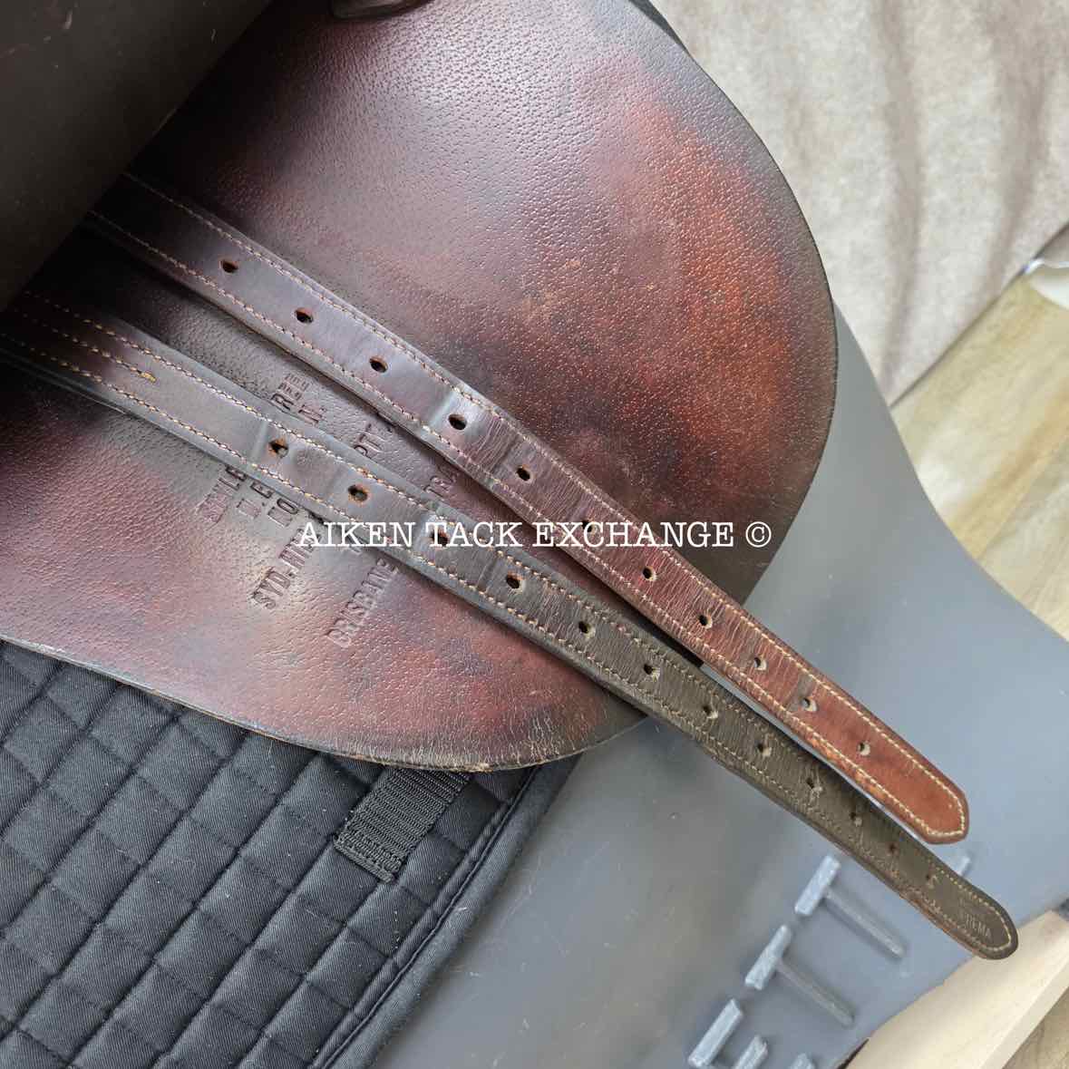 Syd Hill & Sons Australian Stock Saddle, 16" Seat (Western) - 18" Seat (English), MW/W Tree