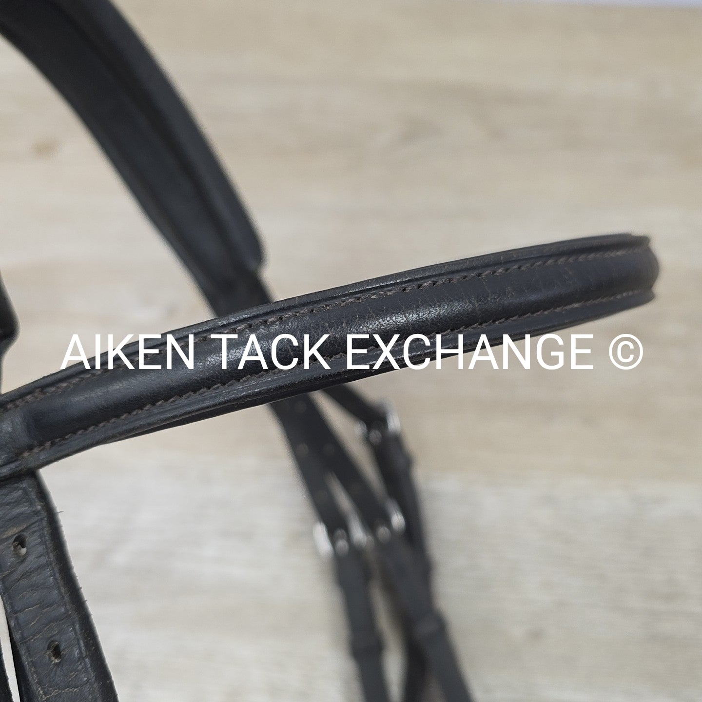 Passier & Sohn Flash Bridle with Cotton Web Reins, Black, Size Full