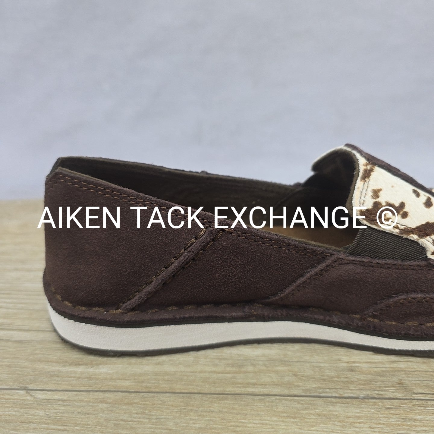 Ariat Chocolate Chip Suede Spotted Hair Cruisers, Brand New, Size 7.5