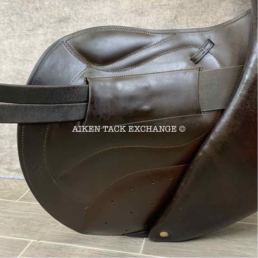 2012 Stackhouse Monoflap Jump Saddle, 19" Seat, Narrow Tree