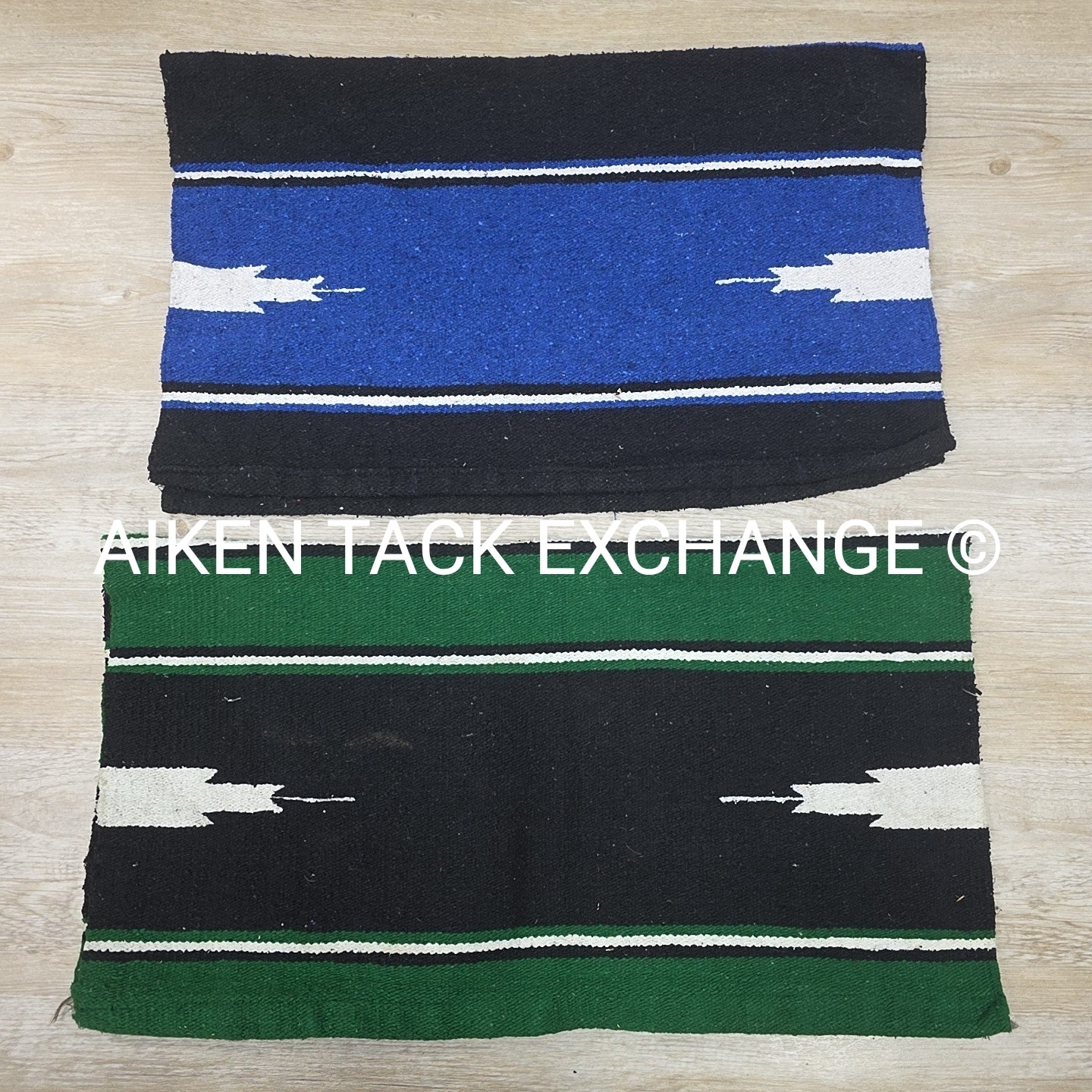 BARGAIN BUNDLE: 2 Western Saddle Blankets, Size Pony