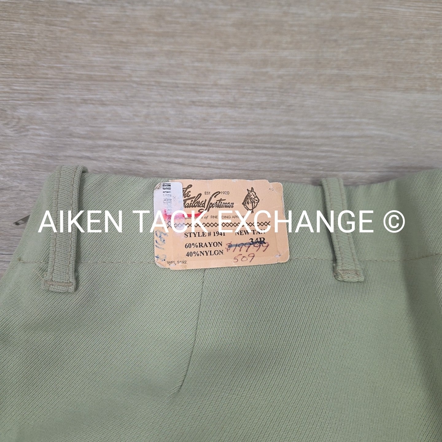 Tailored Sportsman The Royal Hunter Knee Patch Breeches, Size 34