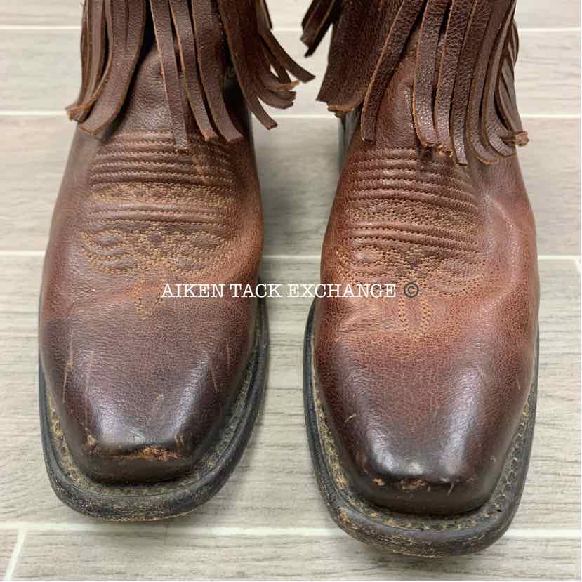Sonora Frankie Fringe Western Boot, Size 7