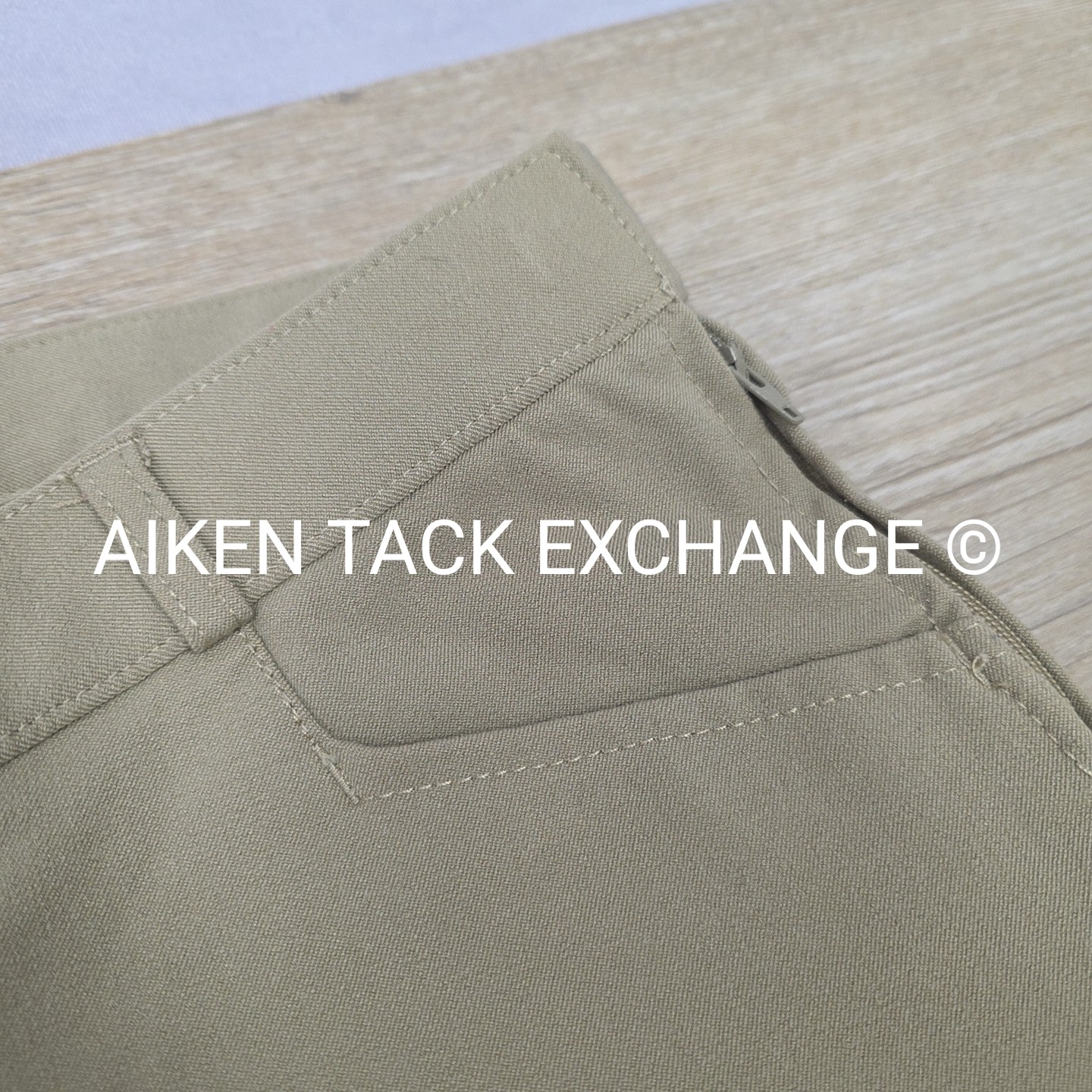 Ovation Knee Patch Side Zip Breeches, Size 30 L