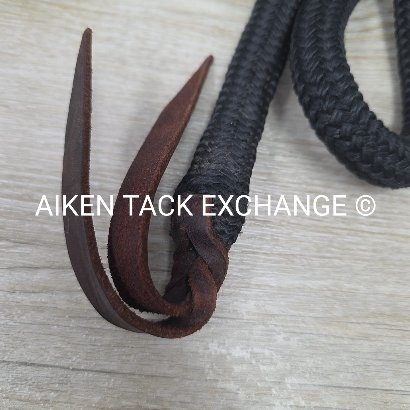Lead Rope with Leather Popper