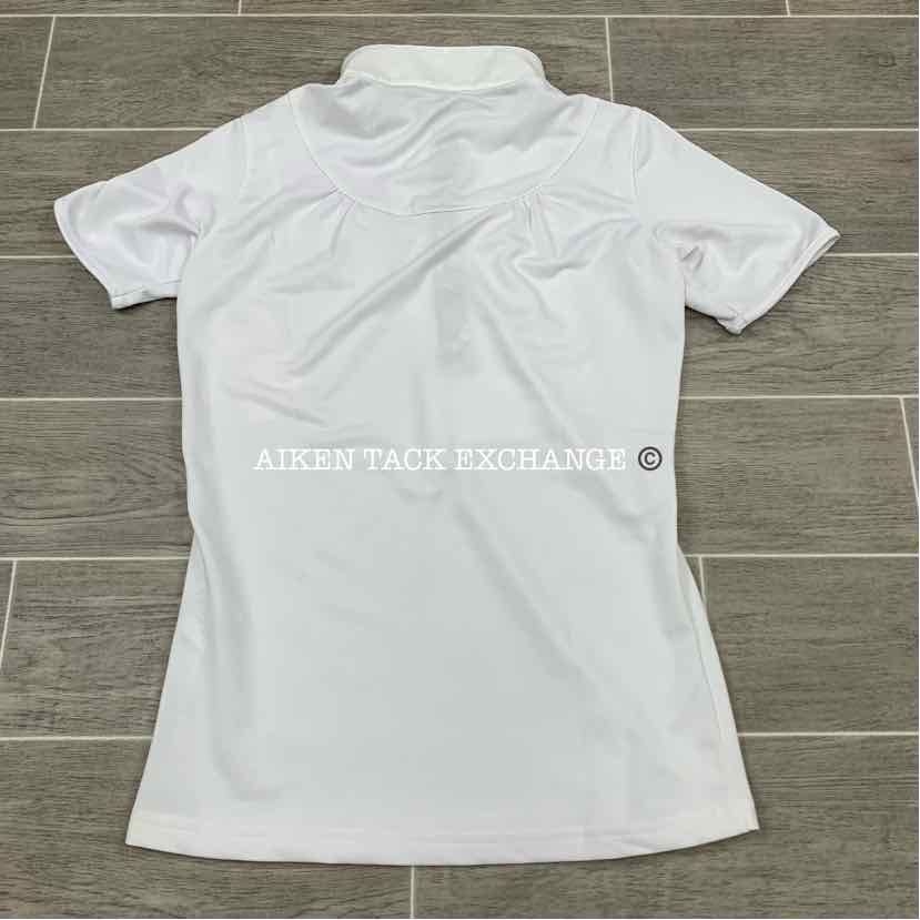 Fior Da Liso Adele Short Sleeve Show Shirt, Size 4