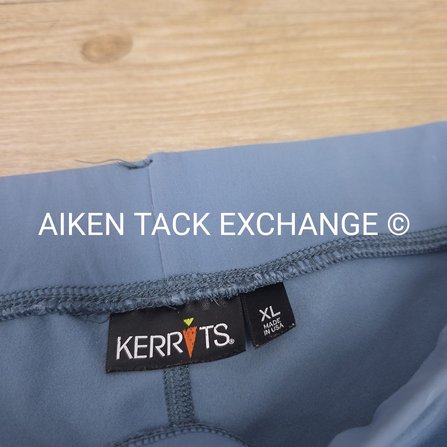 BARGAIN BUNDLE: Kerrits Icefil Tights & Knee Patch Denim Breeches, Size X-Large