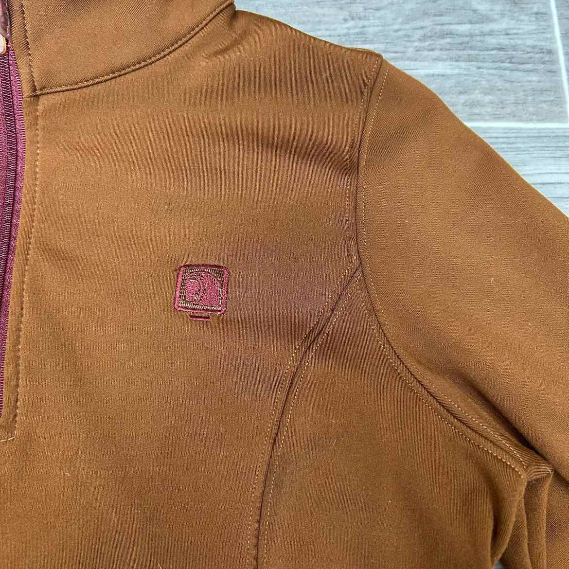 Romfh Aachen Zip Long Sleeve Top, Size Small