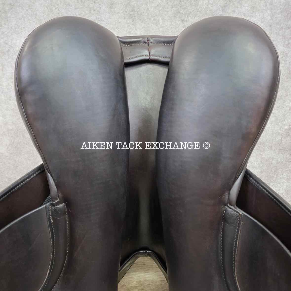 2011 Hulsebos DR CC Dressage Saddle, 18" Seat, Medium Wide Tree, Wool Flocked Panels