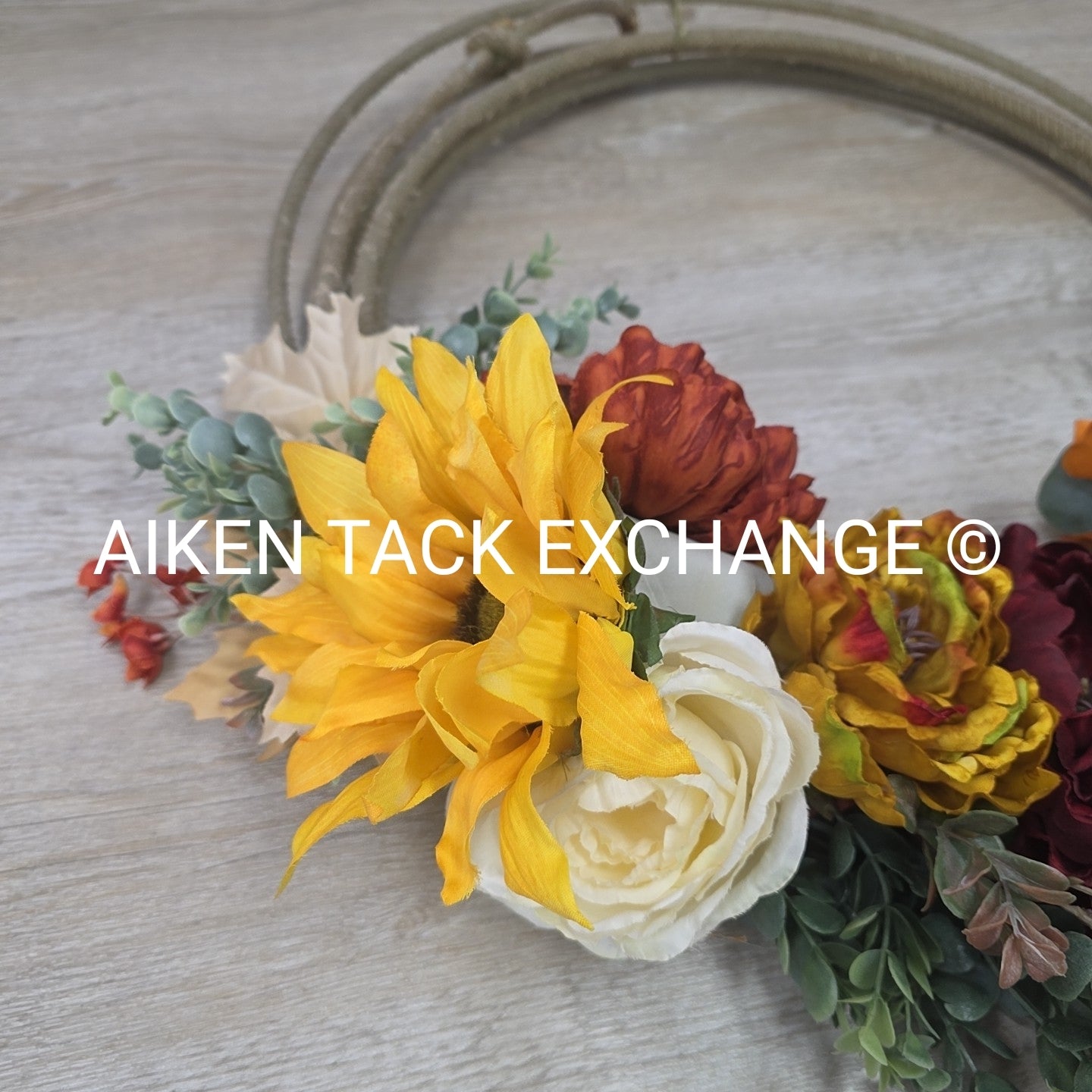 Lariat & Flower Wreath