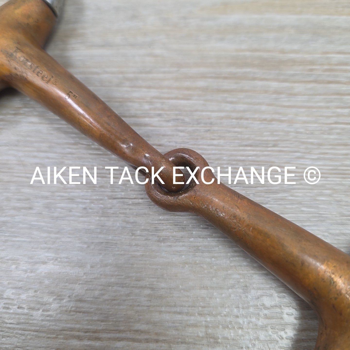 Korsteel Copper Single Joint Eggbutt Bit 5"