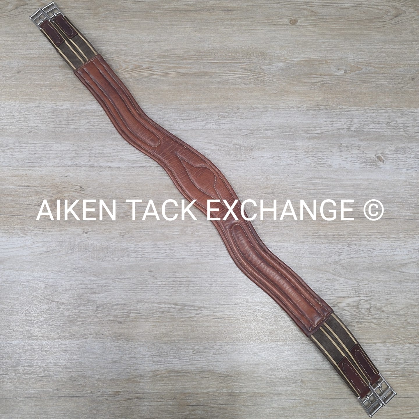Dover Saddlery Anatomic Shoulder Relief Girth, Brown, 48"