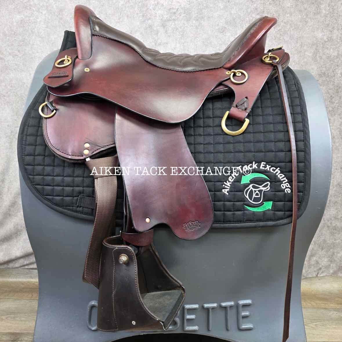 **SOLD** 2015 Tucker 159 Endurance Trail Saddle, 17.5" Seat, Wide Tree