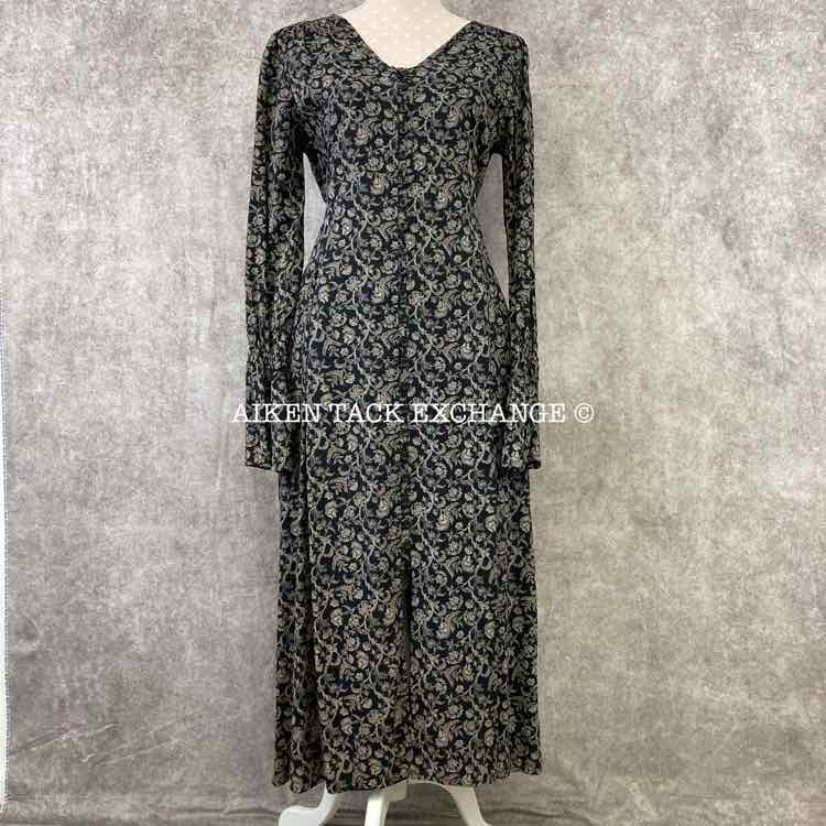 Kerrits EQL Model Button Front Dress, Black Cheval, Size XS