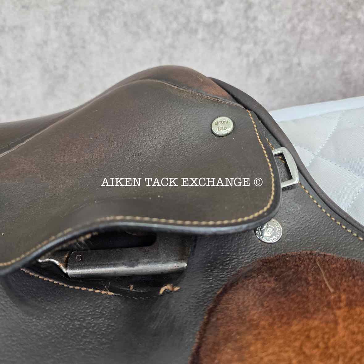 **SOLD** Beval Saddlery LTD Princeton Children's Close Contact Saddle, 13" Seat, Medium Tree, Foam Panels