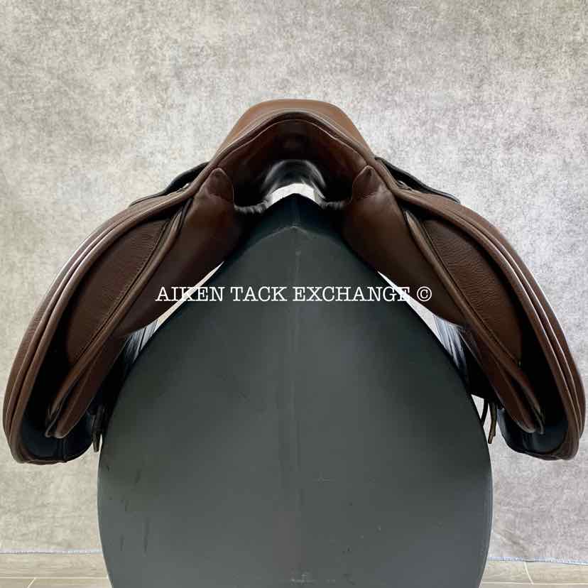 2019 Schleese Bi-NateLine UniLight Hunter/Equitation Jump Saddle, 17" Seat, Adjustable AdapTree, Wool Flocked PSI Panels