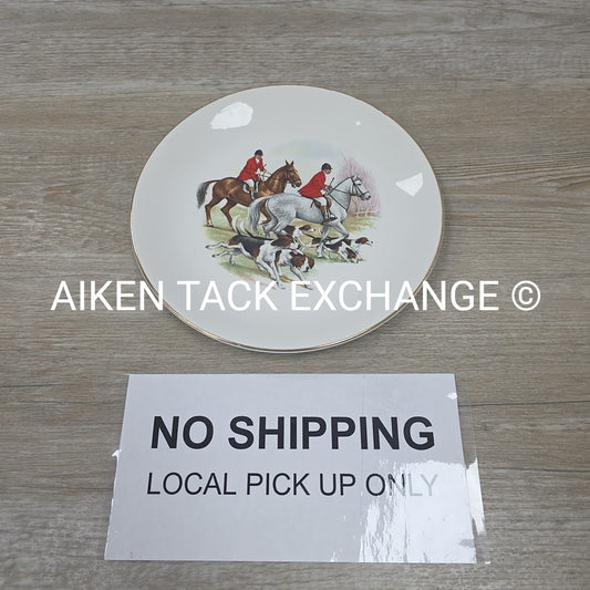 Weatherby Royal Falcon Gift Ware Fox Hunting Plate