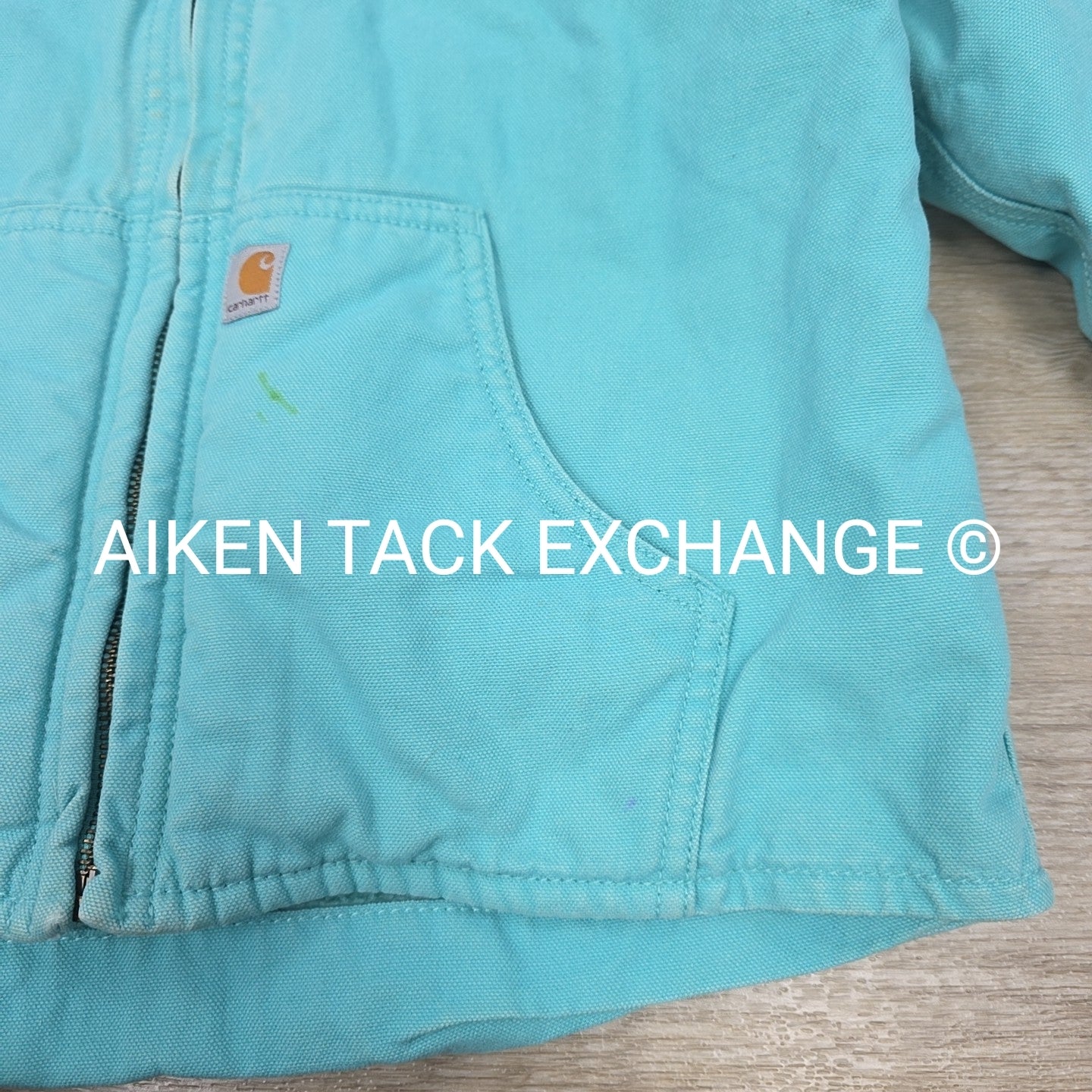 Carhartt Sherpa Lined Canvas Hooded Jacket, Size Medium