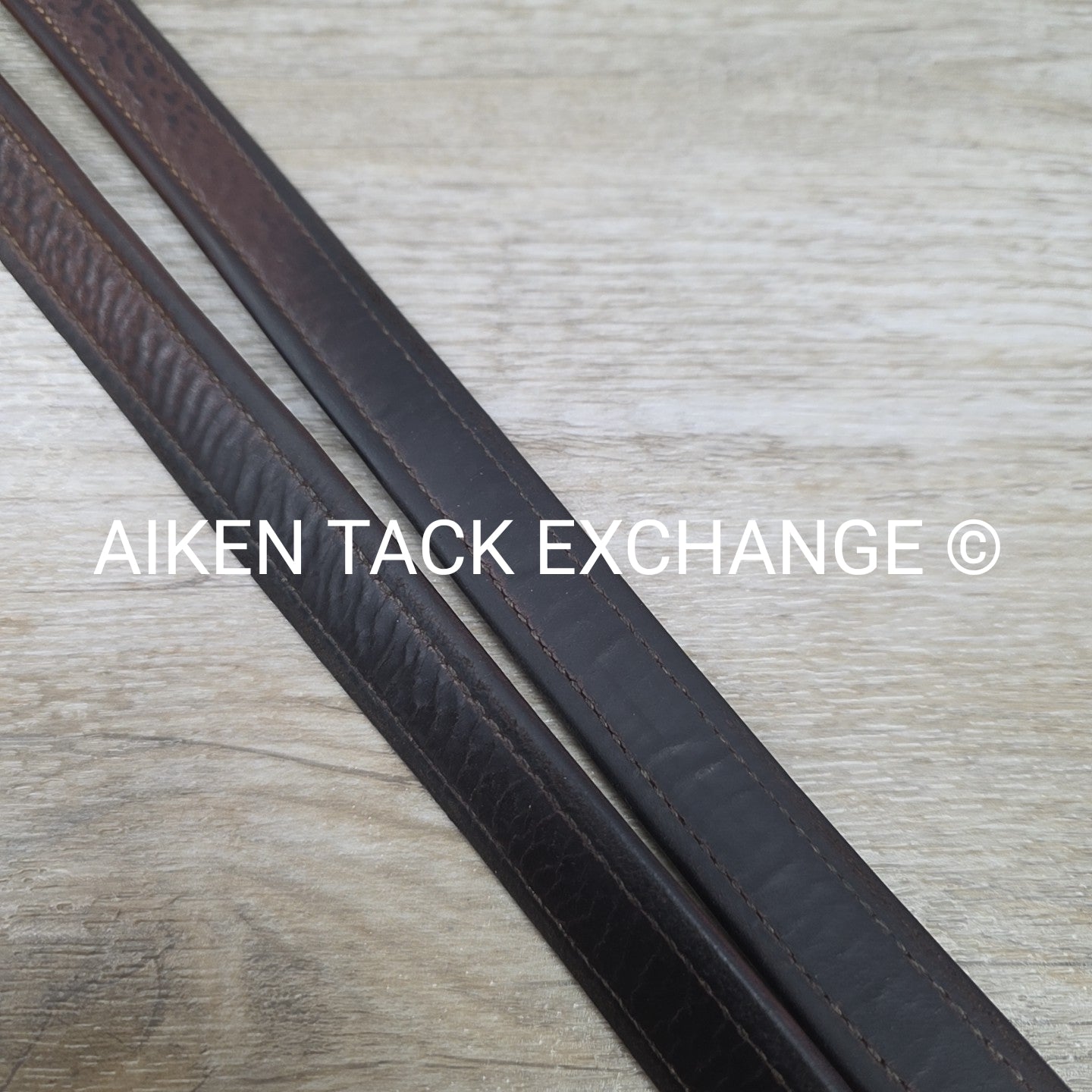 Prestige Stirrup Leathers, Brown, 54"