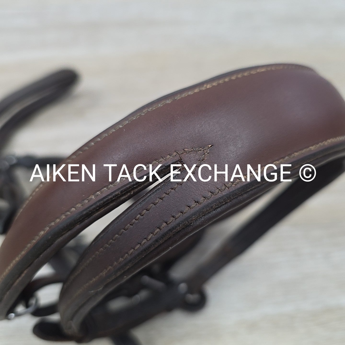 PS of Sweden Jump Off Anatomic Bridle, No Reins, Brown, Size Full