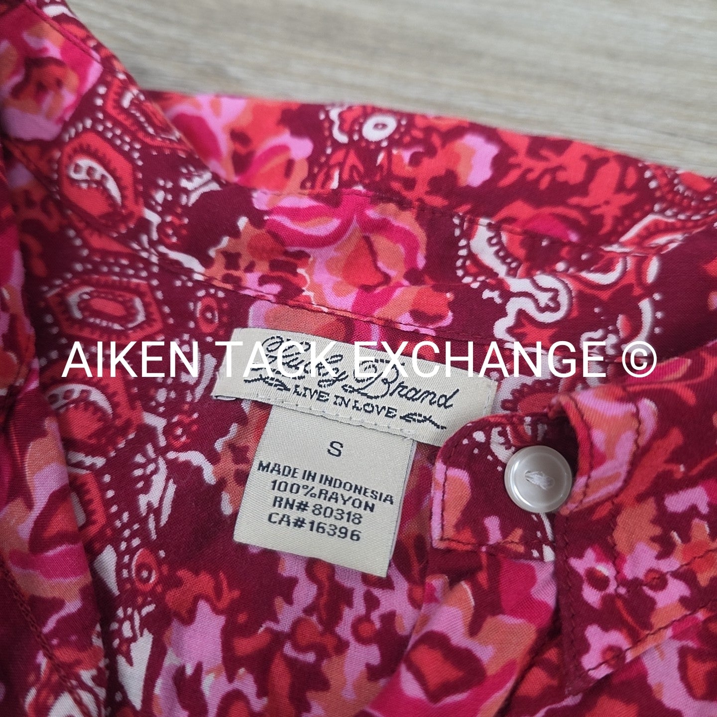 Lucky Brand Long Sleeve Top, Size Small