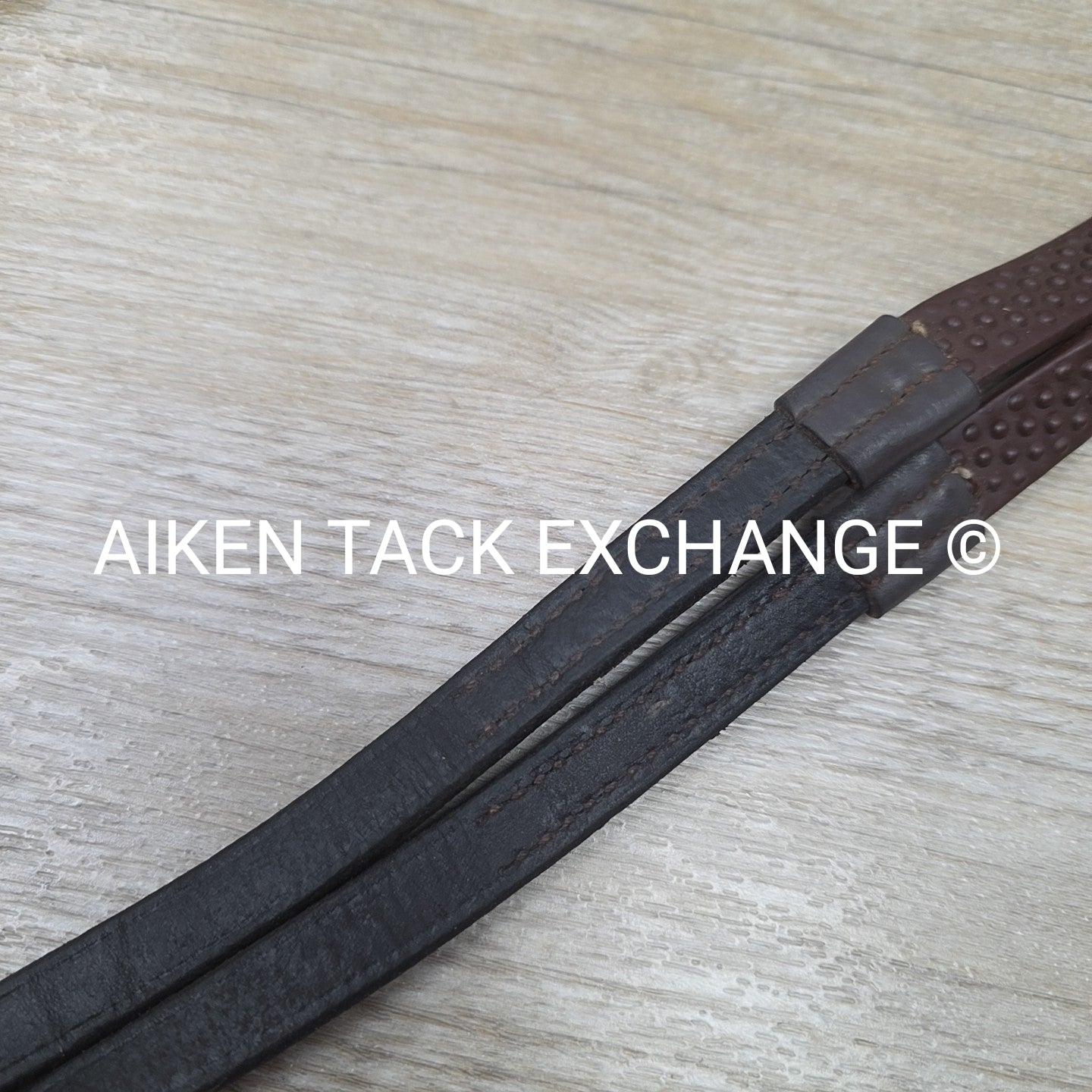 BARGAIN BUNDLE: 2 Pair Nunn Finer Super Grip Soft Grip Reins, Black & Brown, 58"