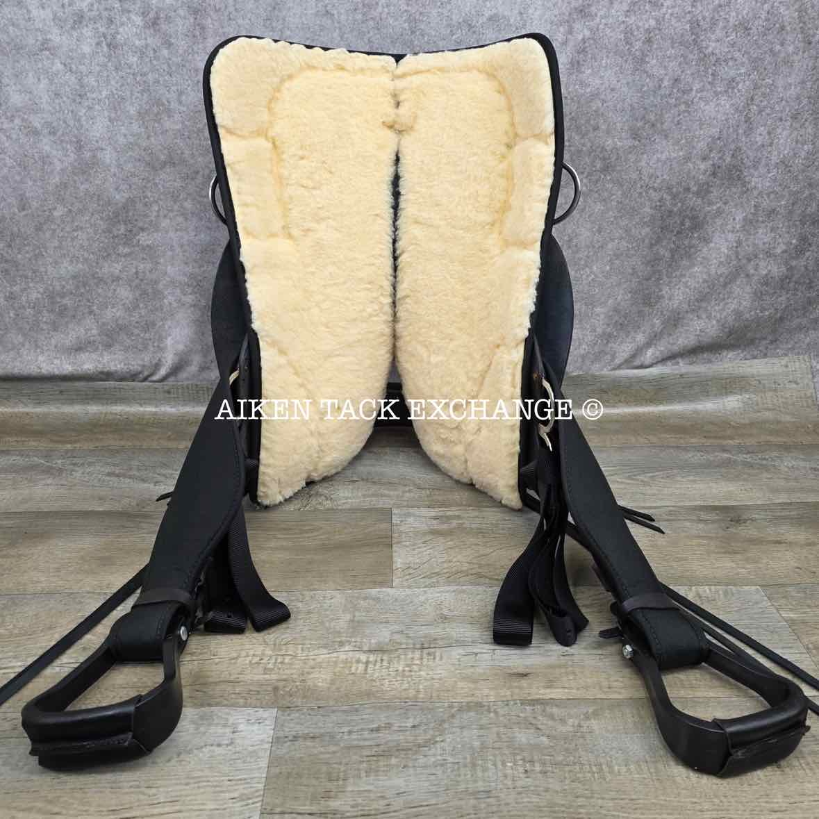 **SOLD** 2020 High Horse by Circle Y 6910 Lockhart Cordura Trail Western Saddle, 17" Seat, Regular Tree - Semi QH Bars