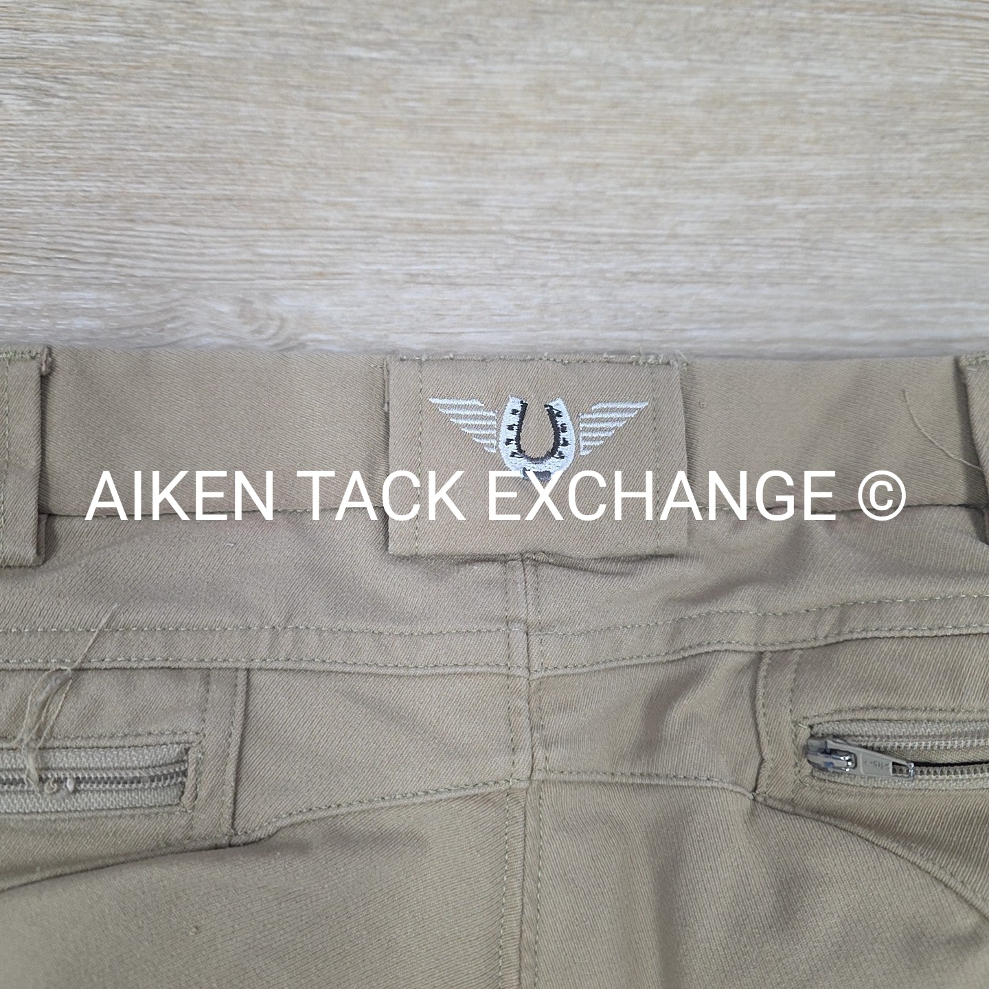 TuffRider Silicone Grip Knee Patch Breeches, Size 32