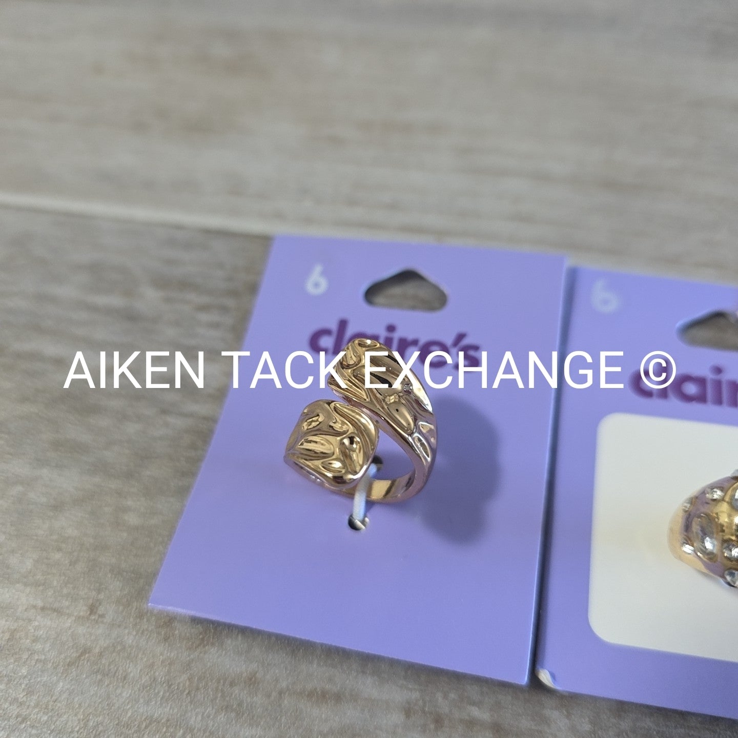 Claire's Rings (2) - Size 6