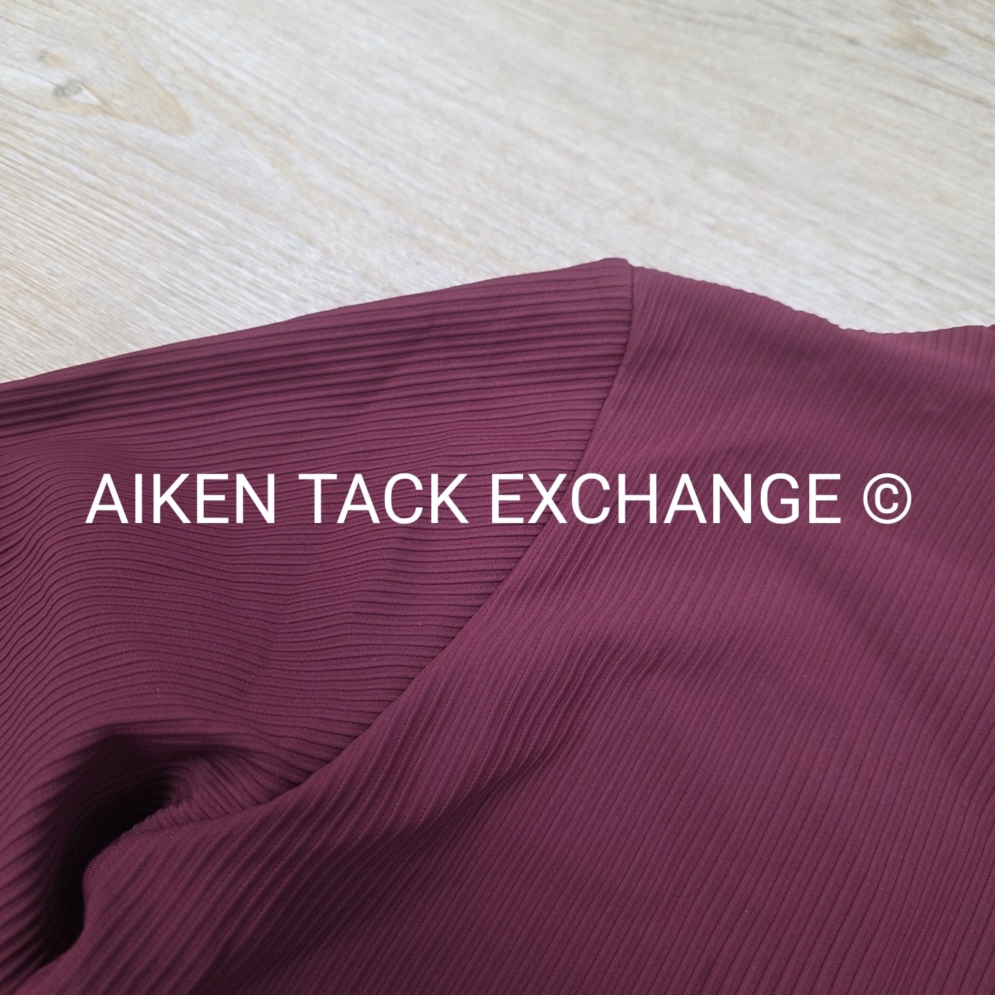 Lauria Garrelli Livigno Ribbed Long Sleeve Top, Size Medium