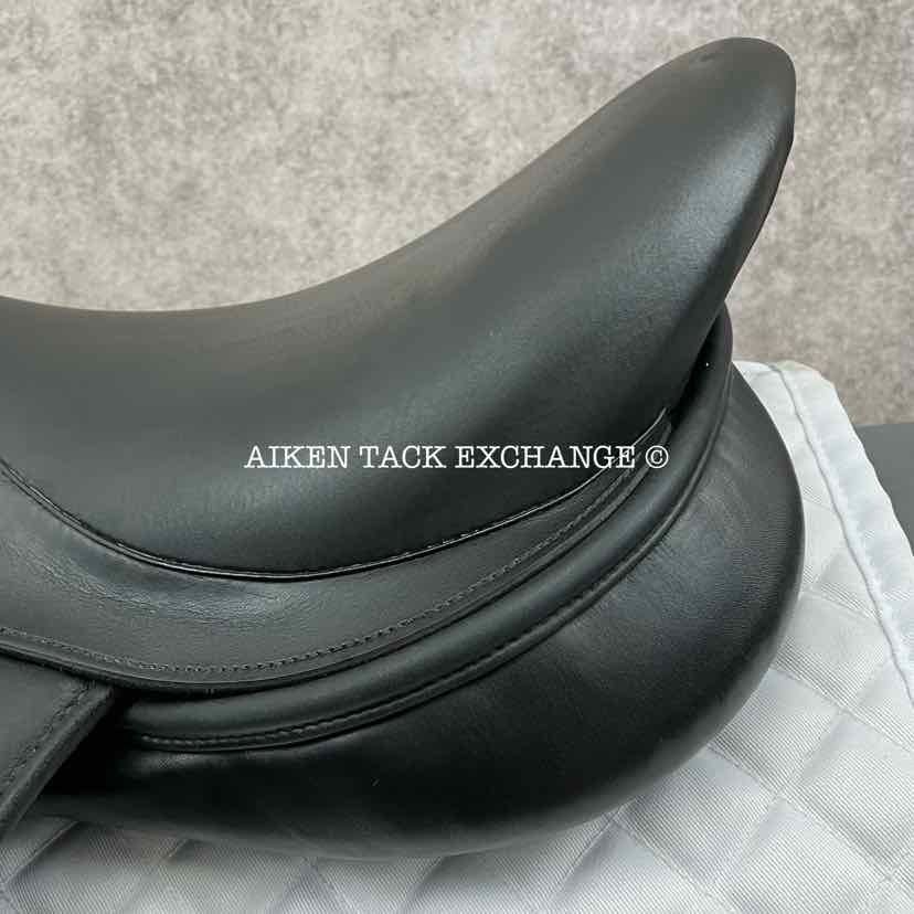 **SOLD** 2010 Stackhouse Legado Monoflap Dressage Saddle, 17.5" Seat, Medium Narrow Tree
