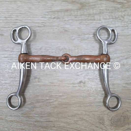 Single Joint Copper Tom Thumb Bit 5"