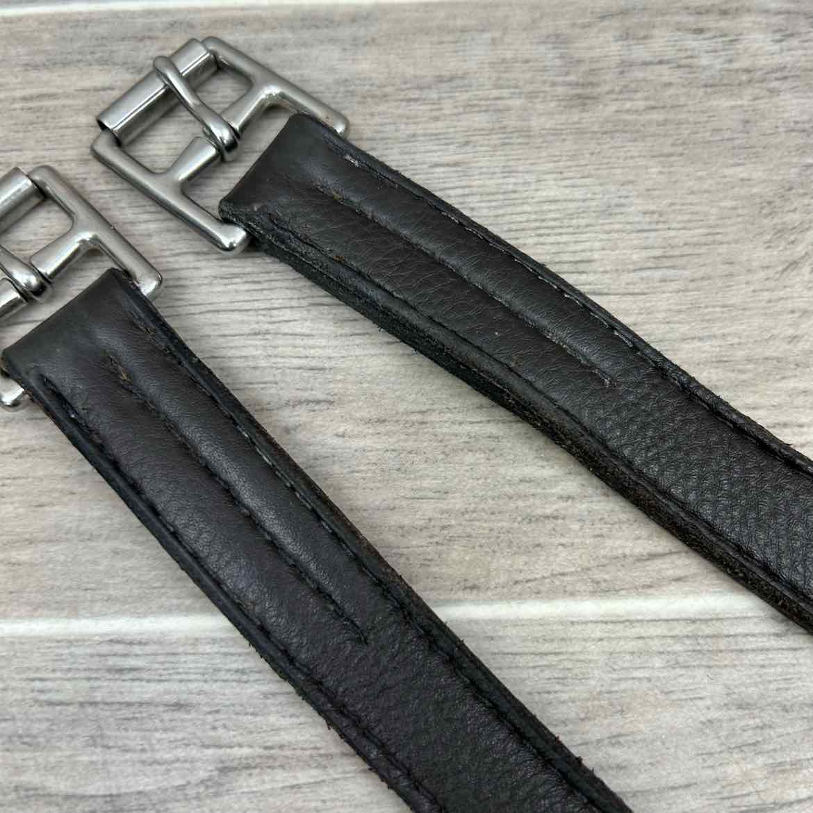 English Stirrup Leathers, Brown, 54"