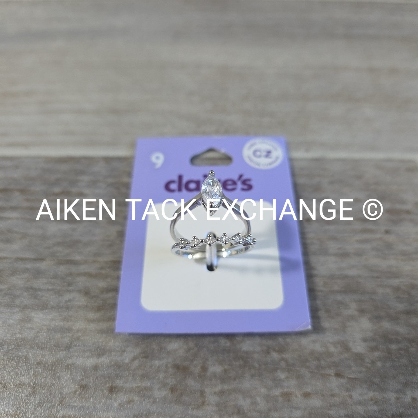 Claire's Stackable Rings - Size 9