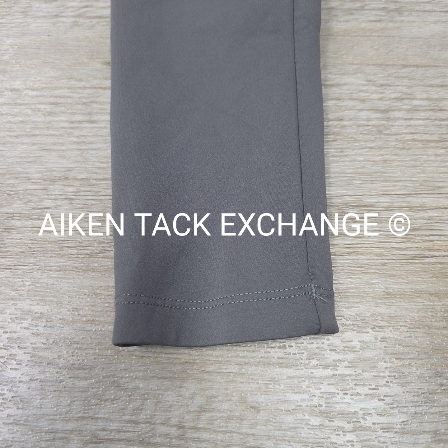 CAS Diamond Silicone Full Seat Compression Breeches, Grey, Size Small