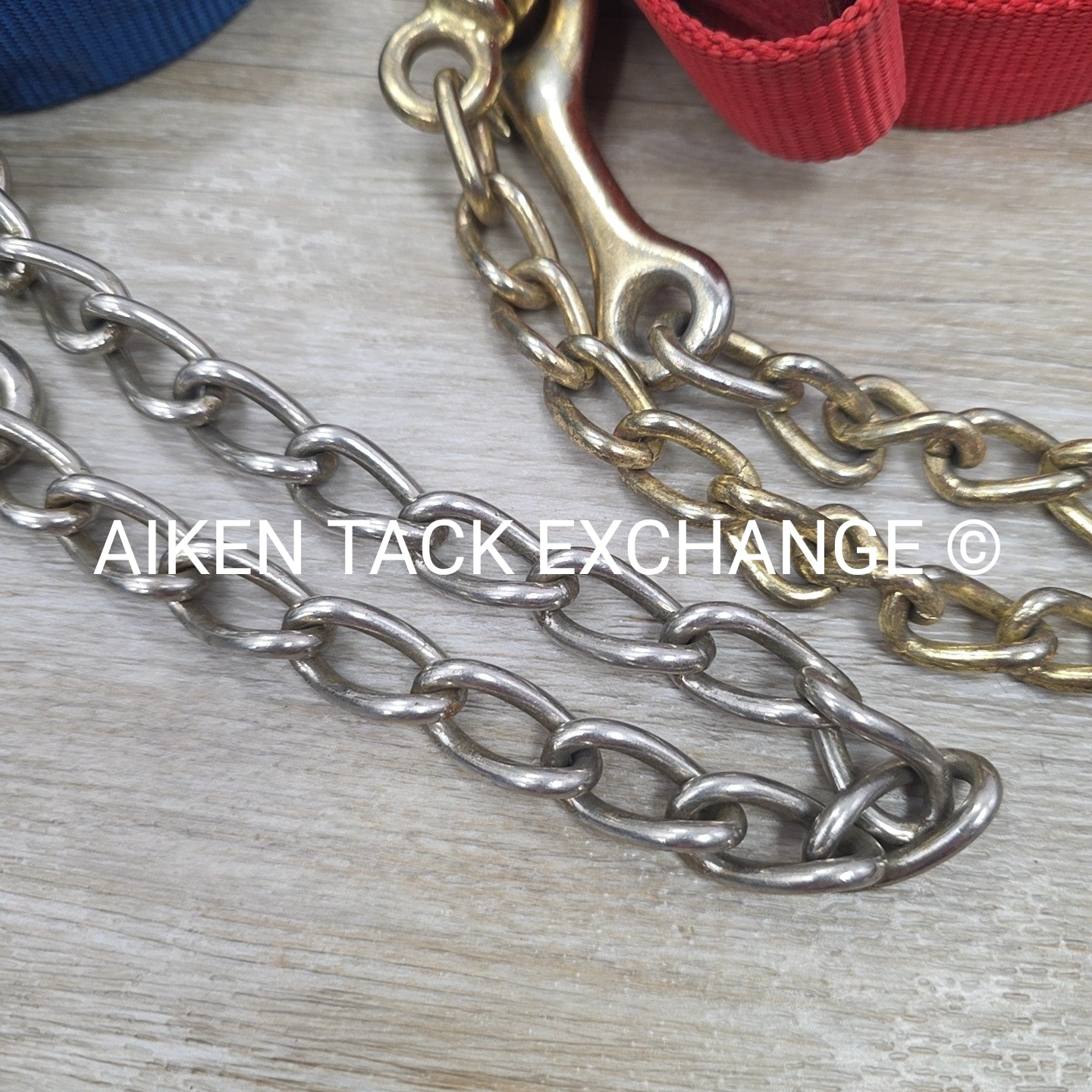 BARGAIN BUNDLE: 3 Lead Ropes w/ Chains, 2 Nylon, 1 Leather
