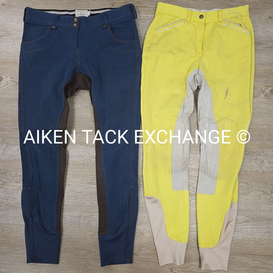 BARGAIN BUNDLE: Horseware Full Seat Breeches, 30 & Annie's Full Seat Breeches,28