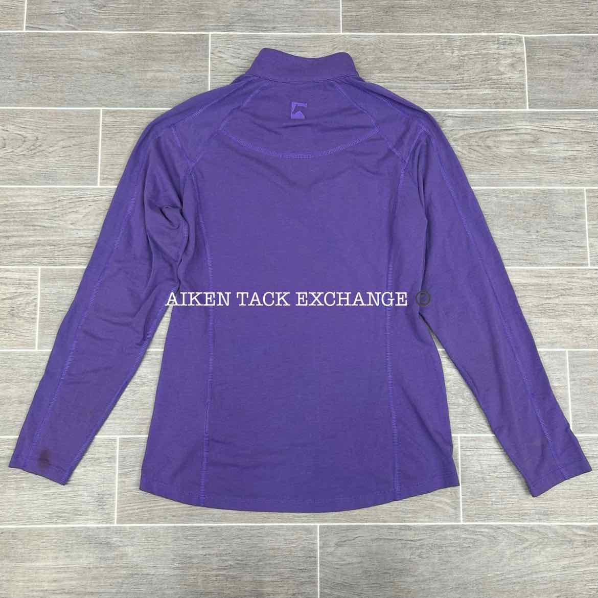 Dover Saddlery Riding Sport Long Sleeve Top, Size Small