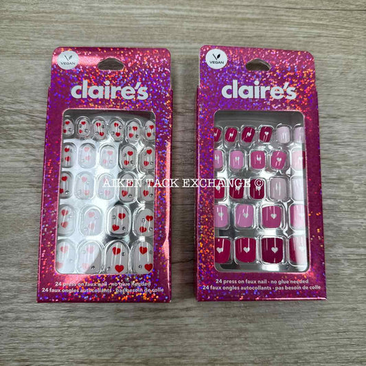 Claire's Press-On Nails (2 Sets) - 24 Count Each (48 Total)