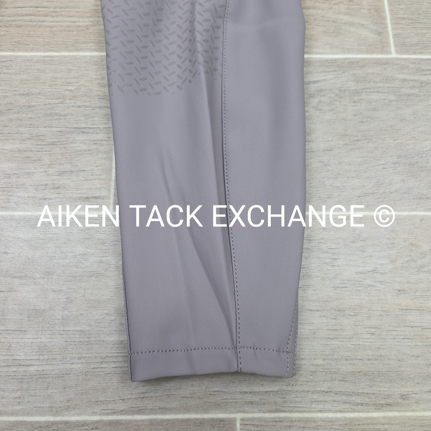 KL Select Gabrielle Full Seat Breeches, Grey/Navy, Women's Size 34R