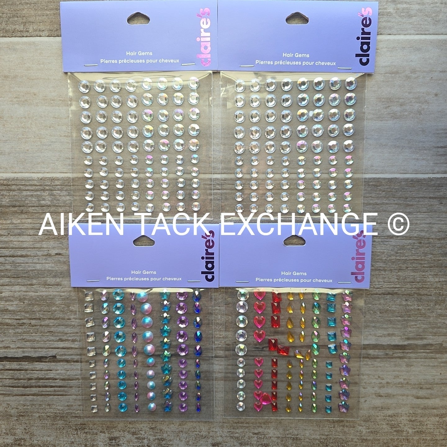 Claire's Hair Gems - 4 Total Sets