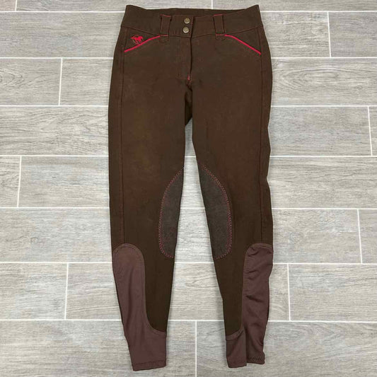 SmartPak Piper Knee Patch Breeches, Size 24 R