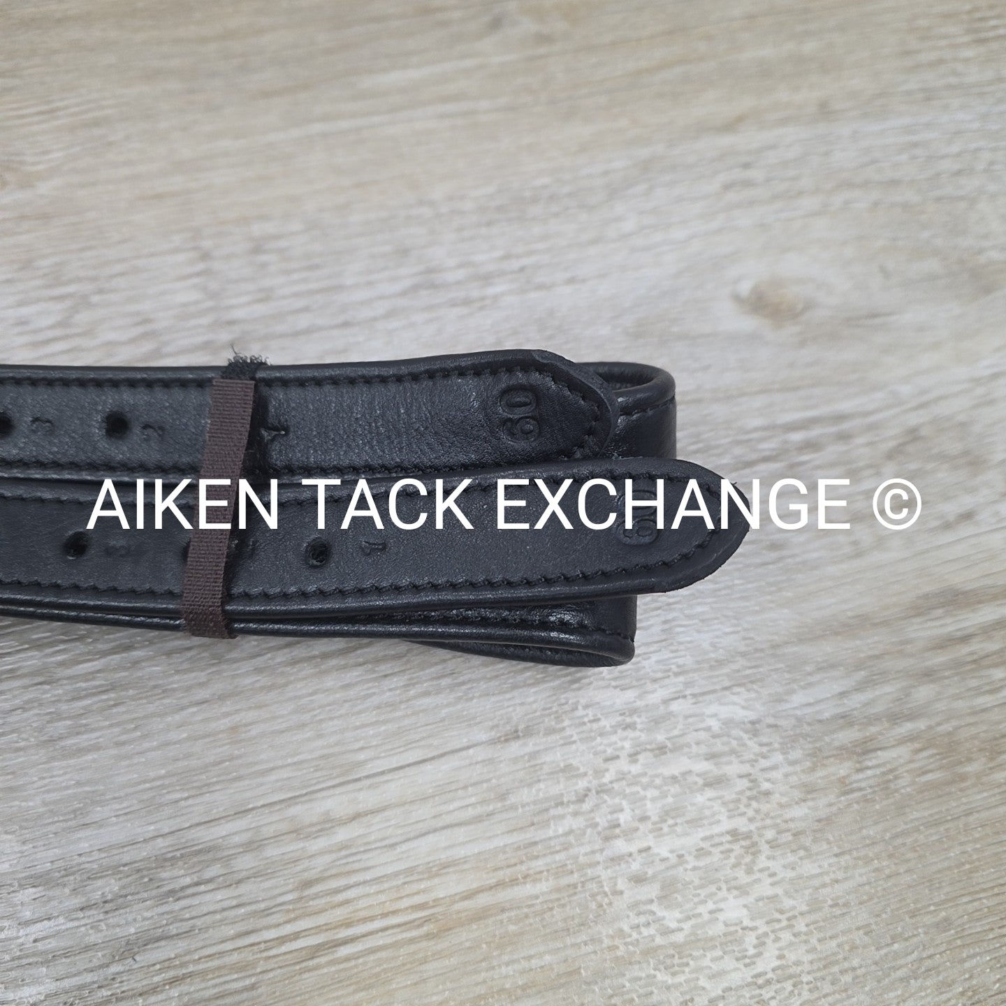 HDR Triple Covered Close Contact Stirrup Leathers, Black, 60"