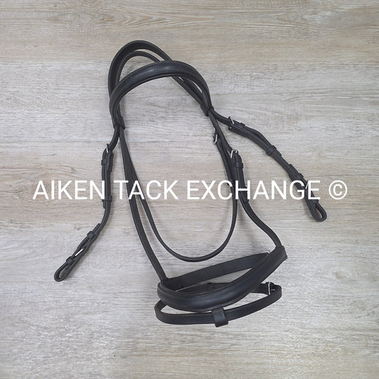 Horseware Flash Bridle, No Reins, Black, Size Full