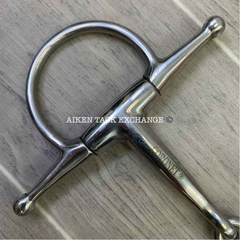 Coronet Single Joint Short Shank Full Cheek Bit 5"